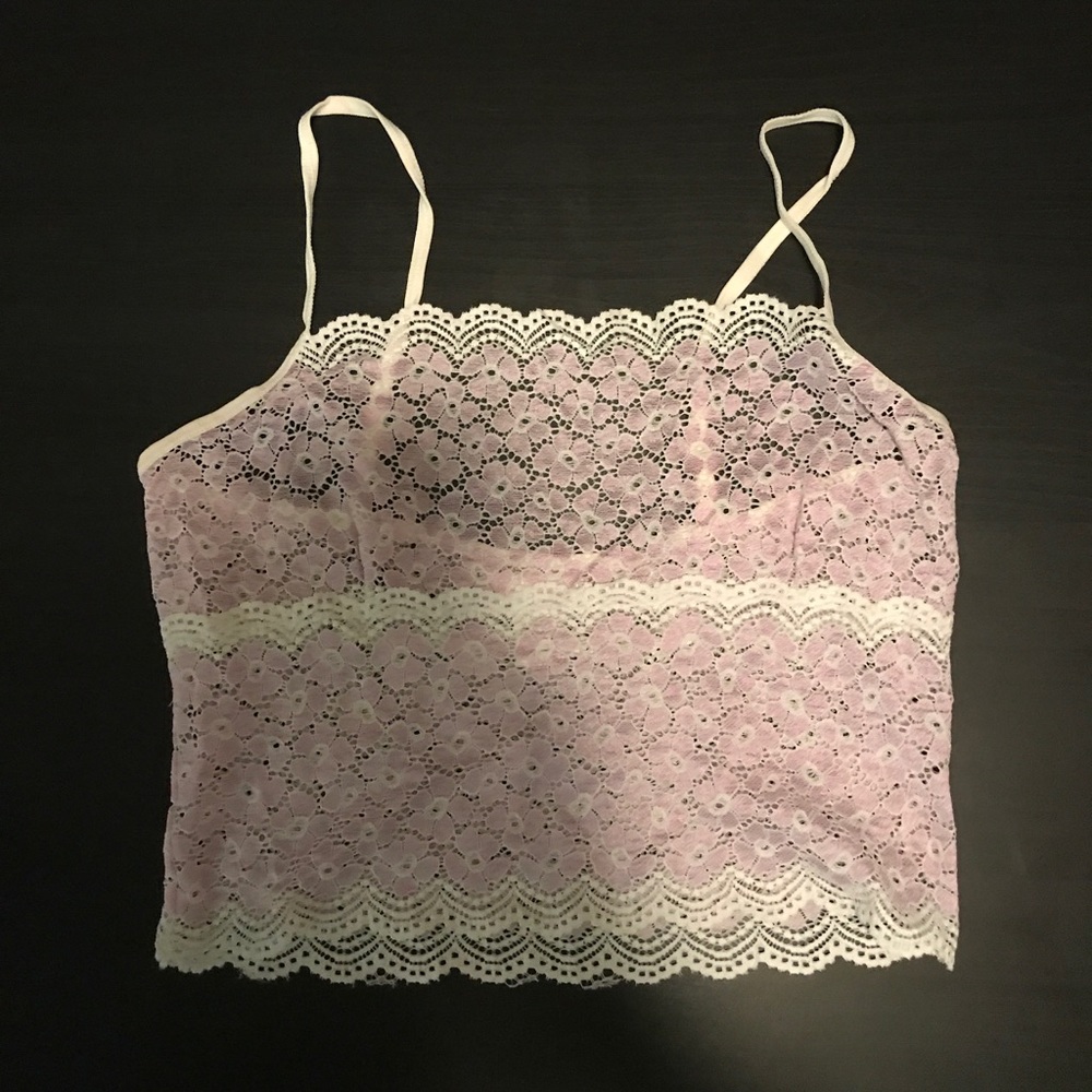 Cruz crop top tank shirt size medium